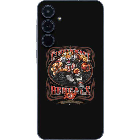 Liquid Blue NFL Cincinnati Bengals Running Back Galaxy A36 5G Skin